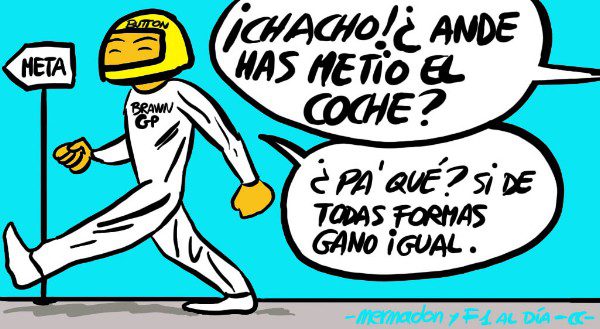 La viñeta (54): '¡Ande has metio el coche!'