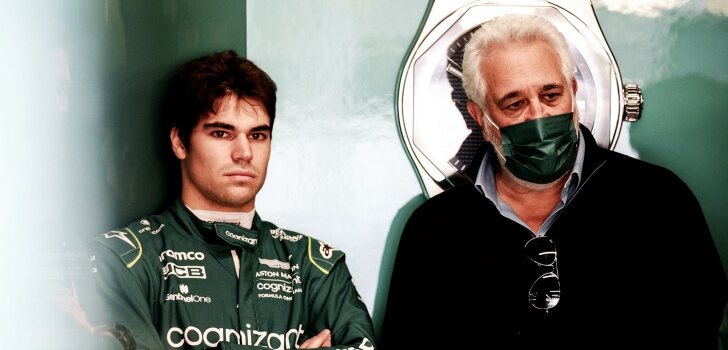 Lawrence y Lance Stroll