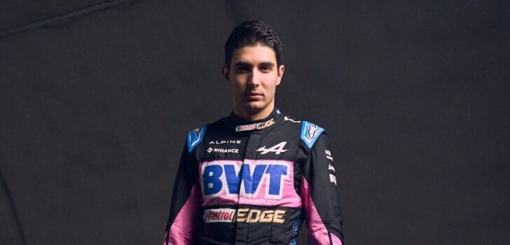 Ocon, en la presentación del A523