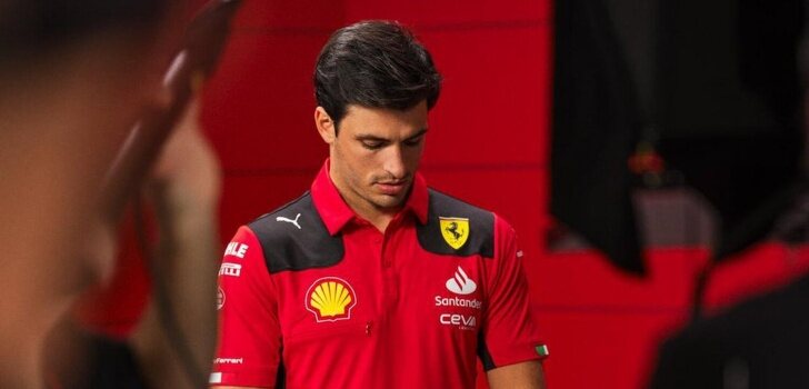 Sainz, en la presentación del SF23