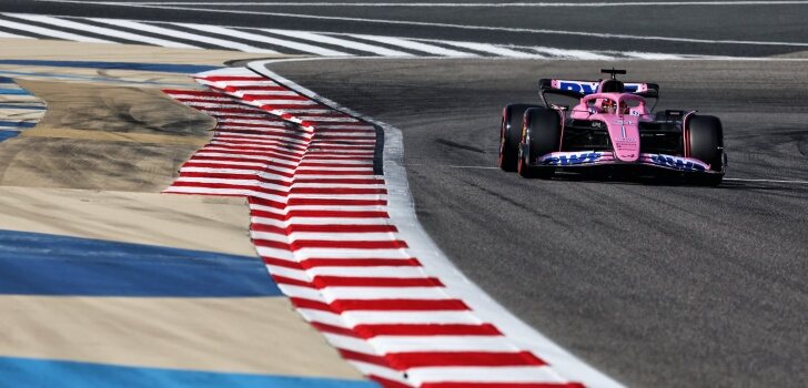 Ocon, en el GP de Baréin