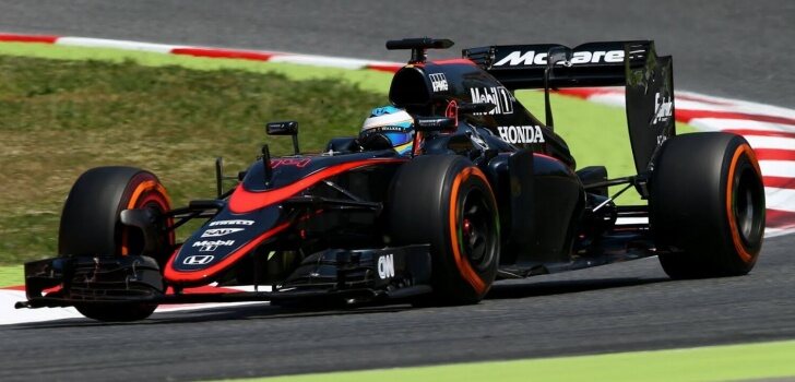 Alonso, en el McLaren-Honda