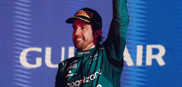 Alonso logra el tercer puesto en Baréin
