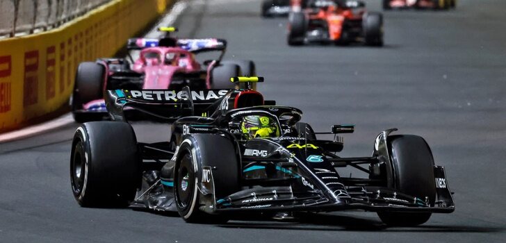 Hamilton, en el GP de Arabia Saudí