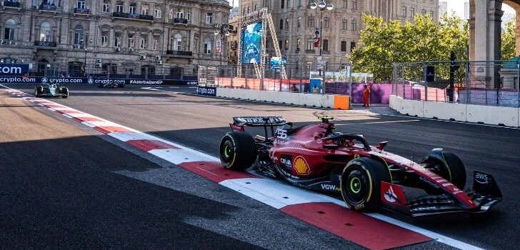 Carlos Sainz. GP Bakú 2023