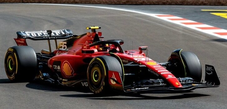 Carlos Sainz en el GP de Azerbaiyán