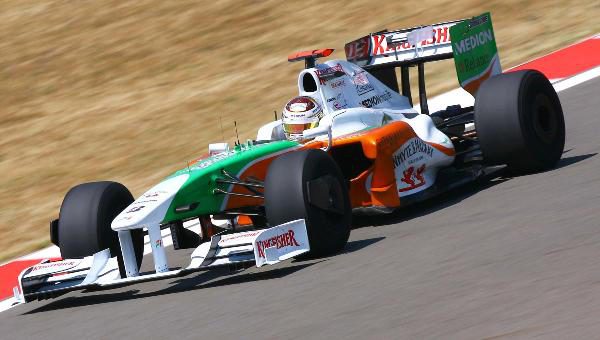 Force India cuela a Sutil en la Q2