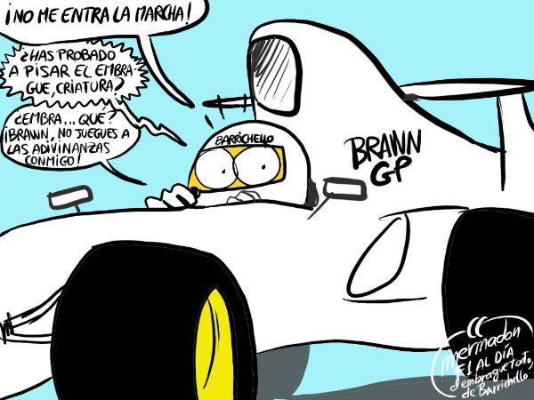 La viñeta (58): 'No me entra la marcha'