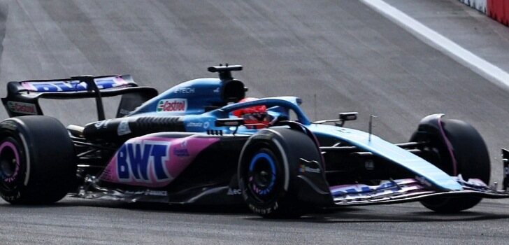 Esteban Ocon. GP de Azerbaiyán