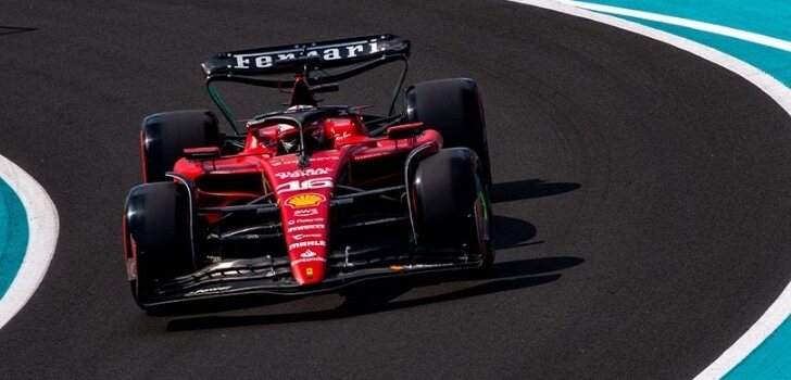 Charles Leclerc en el GP de Miami