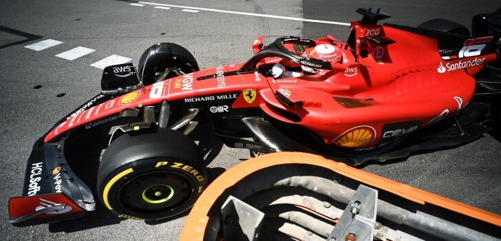 Leclerc, en los Libres de mónaco