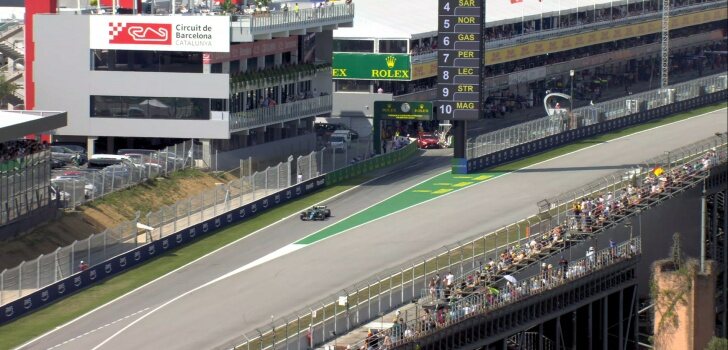 Alonso, en Montmeló