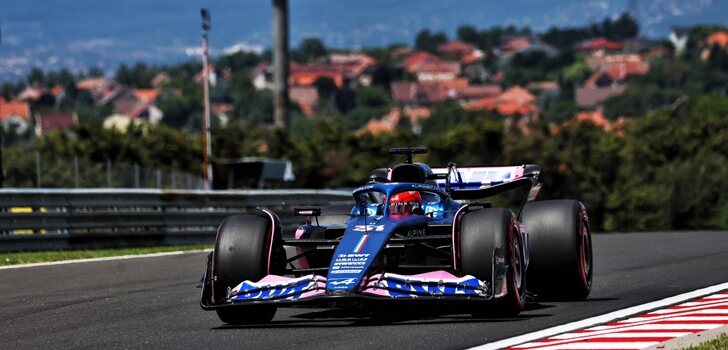 Ocon, en el GP de Hungría 2023