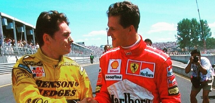 Fisichella, junto a Schumacher