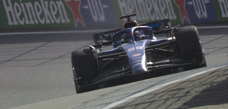 Albon, en la Qualy de de Zandvoort