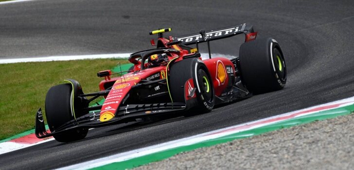 Sainz, en los Libres de Monza