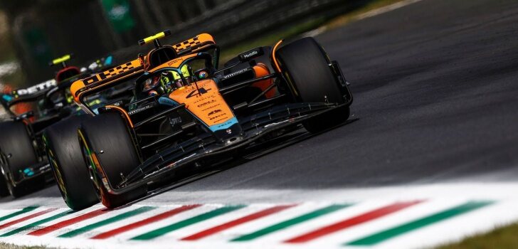 Lando Norris, en el GP de Italia