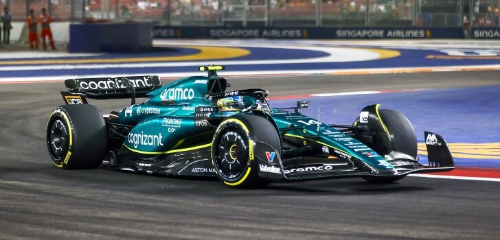 Alonso, en los Libres de Singapur