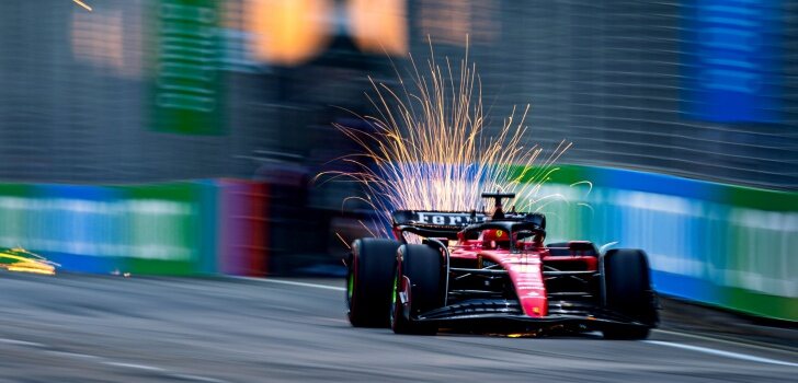 Leclerc, en la Quay de Singapur