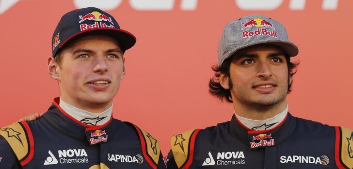 Verstappen y Sainz, juntos en Toro Rosso