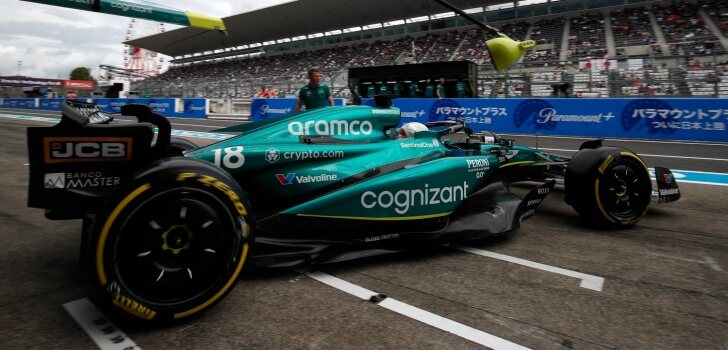 Stroll, en Suzuka
