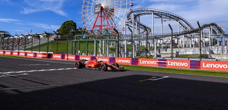 Leclerc, en la Quay de Suzuka