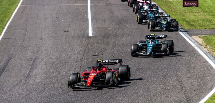 Sainz, delante de Alonso en Suzuka