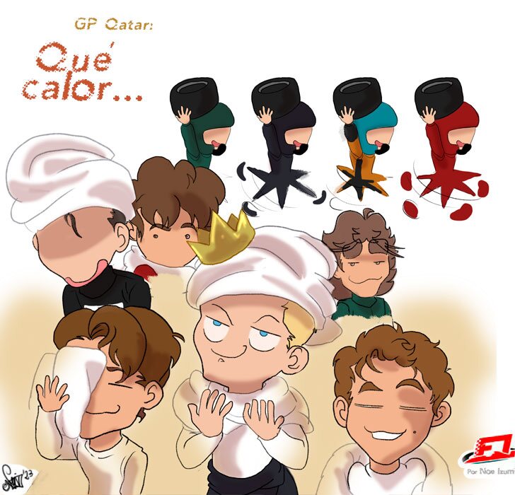 Los Chibis (376): Qué calor...