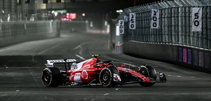 Sainz, en Las Vegas