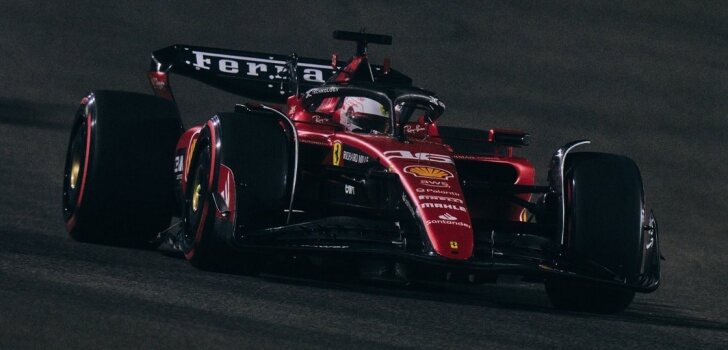 Leclerc, en los Libres 2 de Abu Dabi