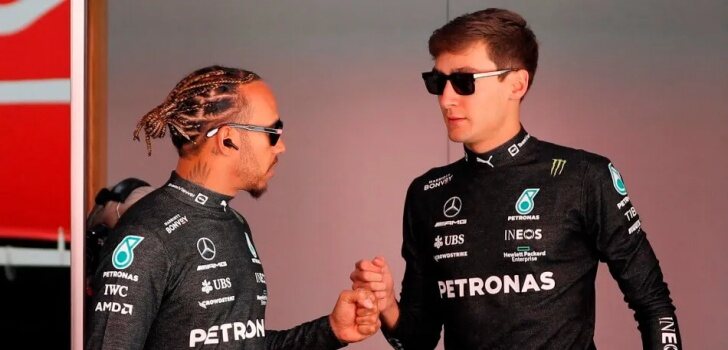 Hamilton y Verstappen en 2023