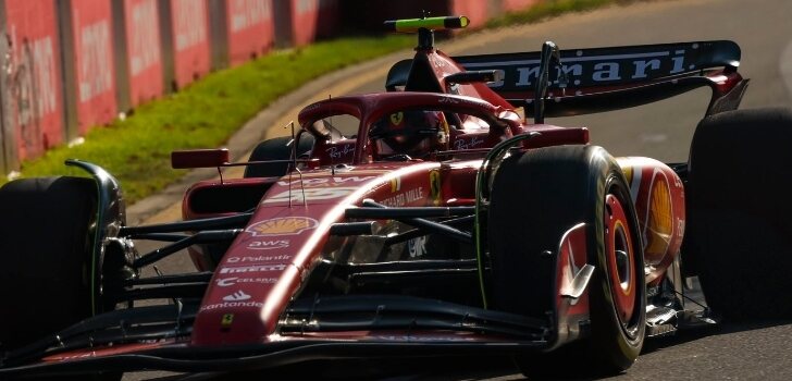 Carlos Sainz en el GP de Australia