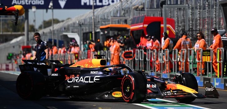 Verstappen, en los Libres de Australia