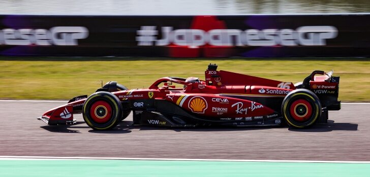 Leclerc, en Suzuka