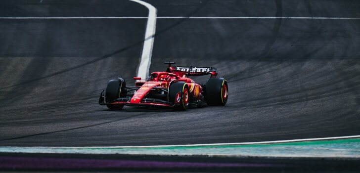 Leclerc, en la carrera de China