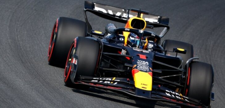 Max Verstappen en su intento de Q1