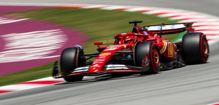 Leclerc, en la Qualy de España