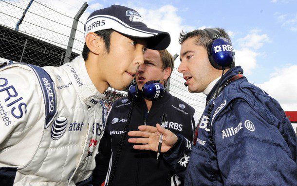 Williams satisfecho con la evolución de Nakajima