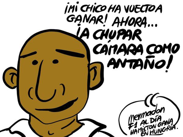 La viñeta (70): '¡Mi chico ha vuelto a ganar!'