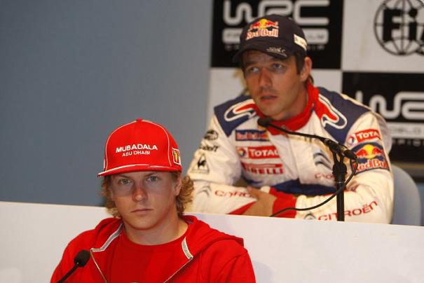 Loeb y Räikkönen: ¿intercambio de disciplinas?