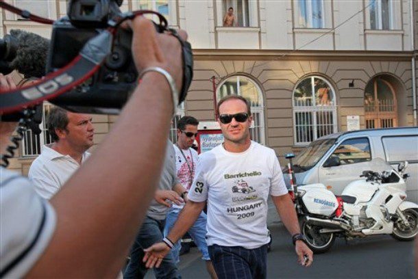 Barrichello visitó a Massa en Brasil