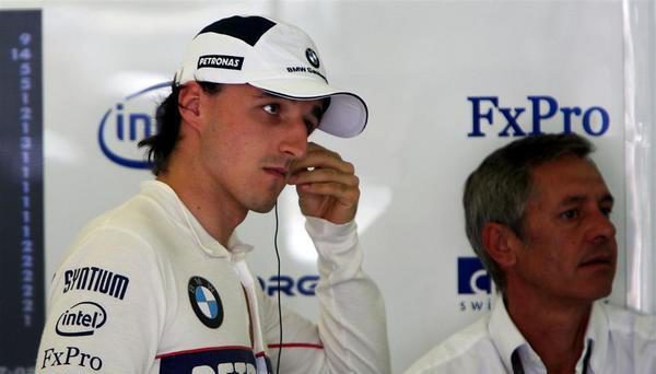 Kubica se enteró del abandono de BMW por Internet