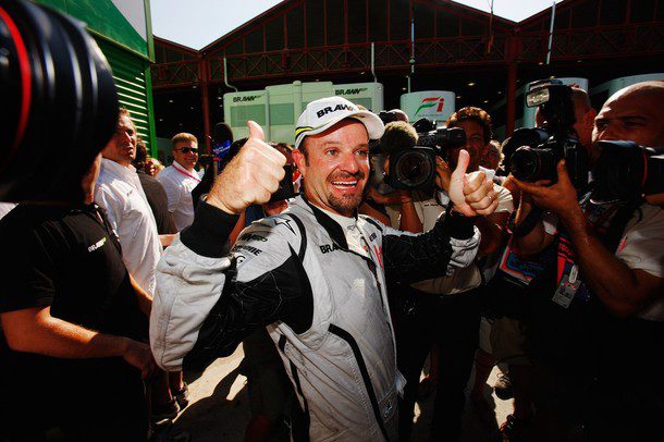 Rubens Barrichello recuerda su victoria en Valencia