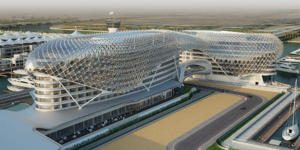 La pista de Abu Dhabi ya está casi lista