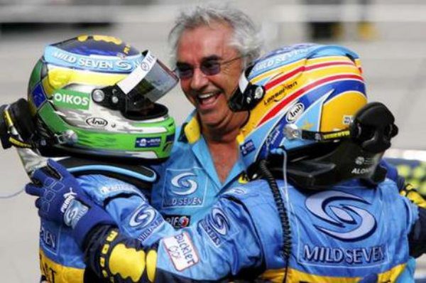 La empresa de representación de Briatore tiene las horas contadas