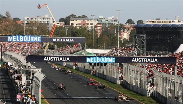 Australia será por primera vez la segunda carrera del año