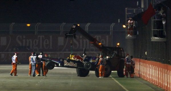 Vettel, el mejor del día en Marina Bay