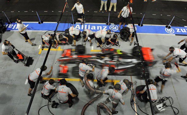 McLaren feliz con su inicio en Singapur