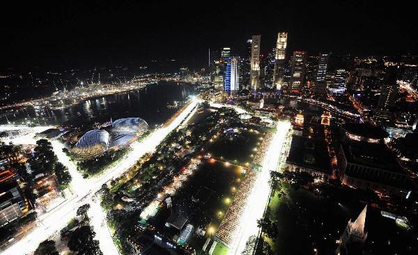 GP de Singapur 2009: Carrera en directo