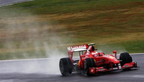 Un día con nubes para Ferrari